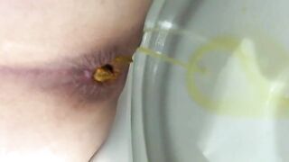 Lovely hot ass and sexy poop