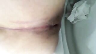 Hot amateur ass and fat turd