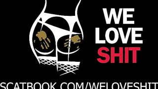 Dirty hairy girl and tasty scat foot