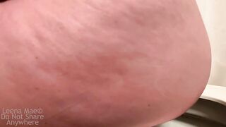 Leena hot toilet poo show
