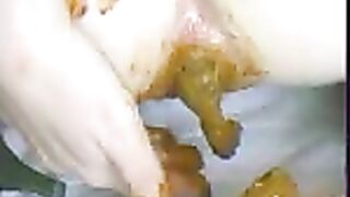 Dirty horny lesbian scat sluts