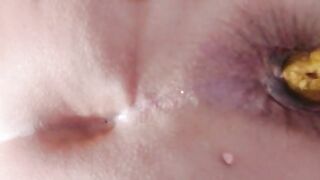 Twinkling asshole pooping