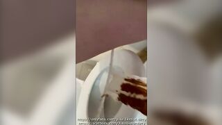 Big booty and panty poop