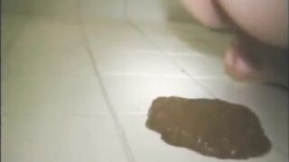Piss and poop on the floor