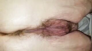 Super hairy asshole