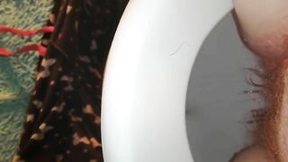 Sexy fat amateur wife piss and poop