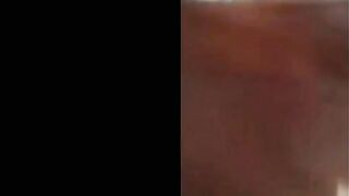 Shaved pussy girl teasing and pooping in POV