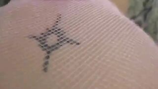 Stunning asshole taking cock while dripping poop