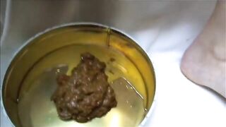 Cheeky big  booty babes pooping