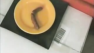 Cheeky ass and tasty shit