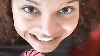 Enaya teasing and pooping