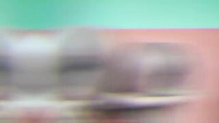 Two busty ebony scat babes