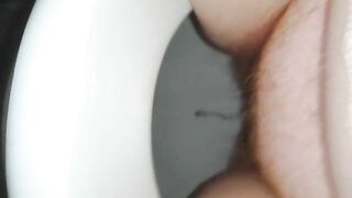 Sexy amateur lady pooping homemade video