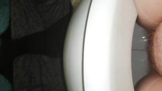 Sexy amateur lady pooping homemade video