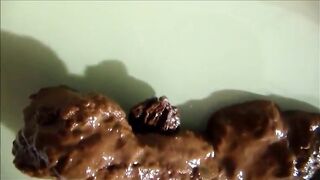 Pulsating asshole and tasty poop