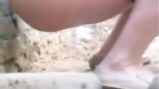 Abandoned building gets filled with shit