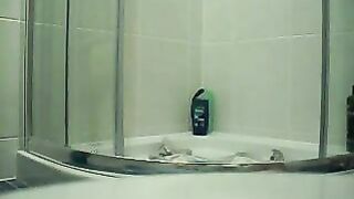 Young Fat Scat bitch in shower