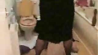 Bathroom asshole Adoration solo