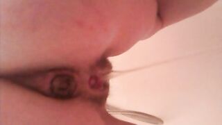 Poop and piss shower