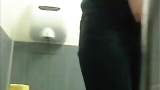 Slim amateur girl pooping