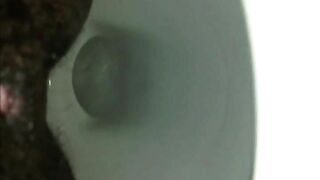 Hairy pussy and hard turds