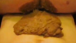 Messy poop on tummy