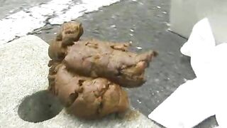 Japanese hot poop on the road
