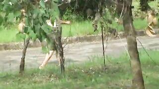 Curvy smooth ass girls poop