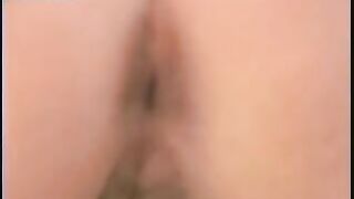 Cute brunette amateur gal pooping