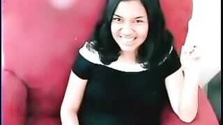 Cheeky lady drops hard poop