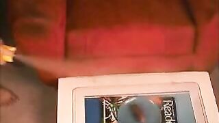 Curvy brunette babe drops hard poop