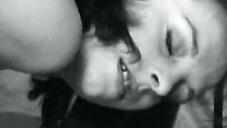 Cute sexy girl pooping heavily