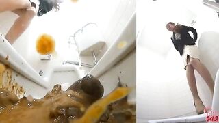 Powerful spray from cute Japanese babe