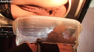 Princess Diana pooping on her slave