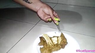 Dirty babe love shit and cookies