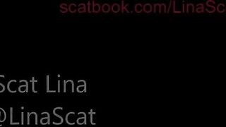 Poop eating bitch masturbates