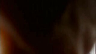 Latina girlfriend dildo banging in doggy style