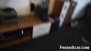 Beautiful shit eater