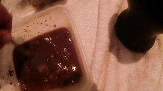 Mixture of piss and shit