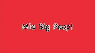 Ebony lady poop and juice