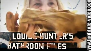 Louise Hunters in dirty smearing session