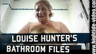 Louise Hunters in dirty smearing session