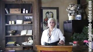 Big tits horny mature ladies in smearing and licking shit