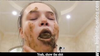 Teen scat slut love lesbian sex