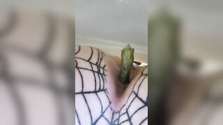 Sweet green shit from nice ass