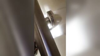 Piss and poop closeup