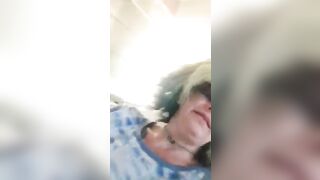 LUsty cougar shitting