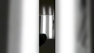 Girl eats shit directly from a man's ass