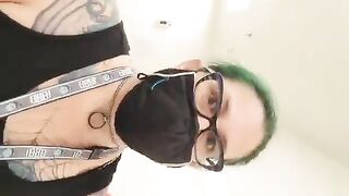 Tattooed slut and hot shit
