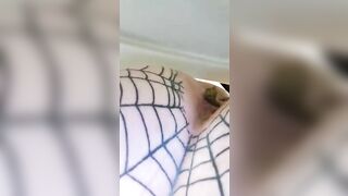 Slutty nerdy milf and hot poop show